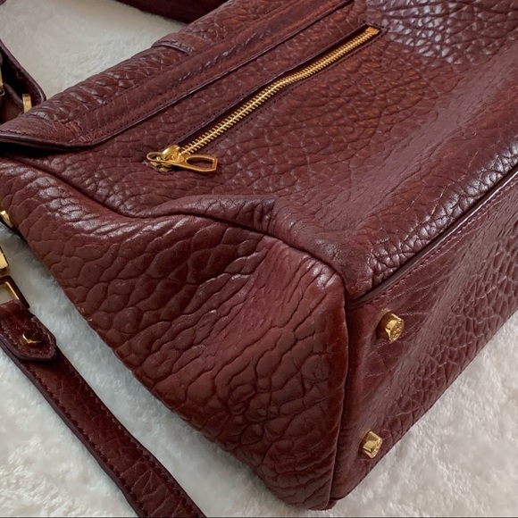 Tory Burch 797 Satchel crossbody handbag Plum - Picture 5 of 9